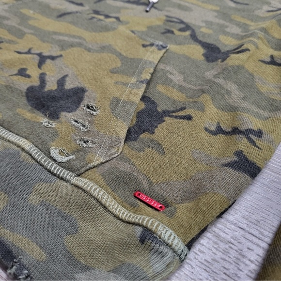 N:PHILANTHROPY | Gamble Hoodie in Olive Camo - Picture 4 of 4